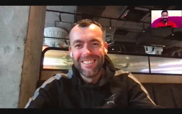 Online English lesson with Marvin · 08