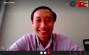 Online English lesson with Marvin · 15