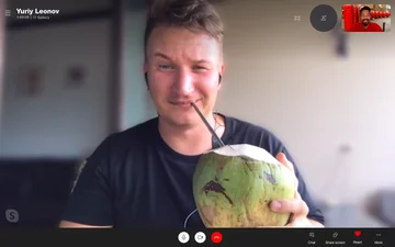 Online English lesson with Marvin · 17