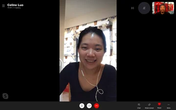 Online English lesson with Marvin · 20