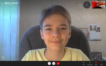 Online English lesson with Marvin · 22
