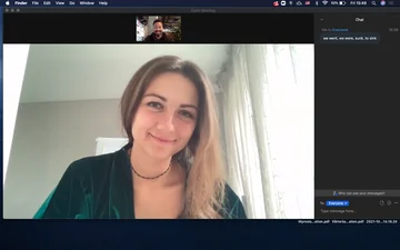 Online English lesson with Marvin · 23