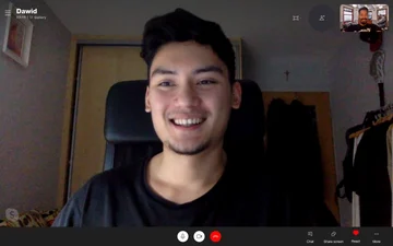 Online English lesson with Marvin · 24