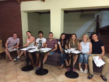 More of my students at Poster POS