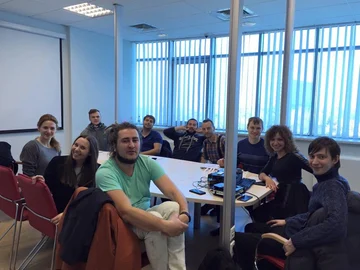 Some of my students at Noosphere