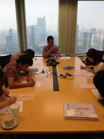 Me with my students at Samsung.