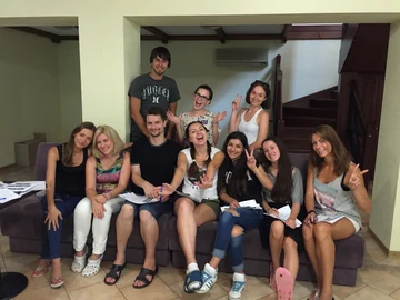 My students at Poster