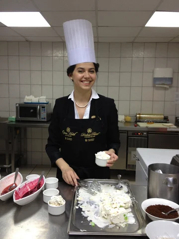 Oksana at the Donbass Palace Hotel